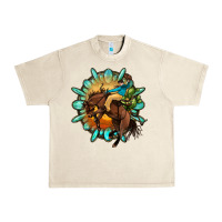 Sandshell gemstone cowboy Urban Heavy Tee - OliviaCreatesArt
