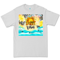 Dove Grey sunny vibes Premium Tee - TumblerDesignByShophia
