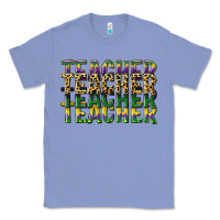 Colony Blue teacher mardi gras Classic Tee - CowGirlArtShop