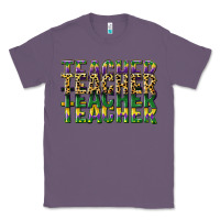 Lavender teacher mardi gras Classic Tee - CowGirlArtShop