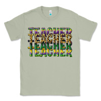 Matcha teacher mardi gras Classic Tee - CowGirlArtShop