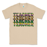 Mushroom teacher mardi gras Classic Tee - CowGirlArtShop