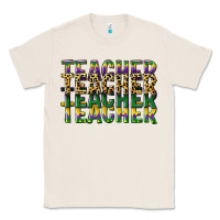 Natural teacher mardi gras Classic Tee - CowGirlArtShop