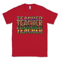 Red teacher mardi gras Classic Tee - CowGirlArtShop