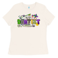 Bone dentist mardi gras Ladies Tee - CowGirlArtShop
