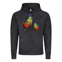 Rainbow Butterfly Pride Vintage Hoodie | Teevron
