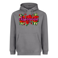 Storm Chingona with roses Heavyweight Hoodie - AdoDesignShop