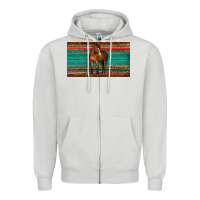 Dove Grey western horse serape tooled leather leopard  sippy cup Zipper Hoodie - BarkalooDesign