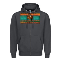 Smoke western horse serape tooled leather leopard  sippy cup Zipper Hoodie - BarkalooDesign
