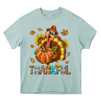 Arona Thankful Turkey Heavy Core Tee - texasbilliewilder
