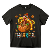 Asphalt Thankful Turkey Heavy Core Tee - texasbilliewilder