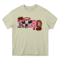 Mossy xoxo calf Heavy Core Tee - RanaPortraitStore