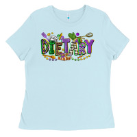 Baby Blue dietary mardi gras Ladies Tee - CowGirlArtShop