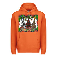 Carrot merry Christmas Premium Hoodie - CowhideDigitalArt