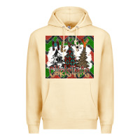 Pina Colada merry Christmas Premium Hoodie - CowhideDigitalArt