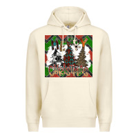 Sandshell merry Christmas Premium Hoodie - CowhideDigitalArt