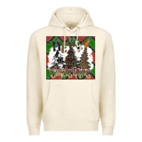 Tofu merry Christmas Premium Hoodie - CowhideDigitalArt