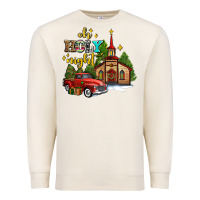 Sandshell the church  holy night western truck Premium Sweatshirt - AdoDesignShop
