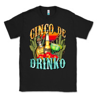 Black cinco de drinko cinco de mayo Classic Tee - CowGirlArtShop