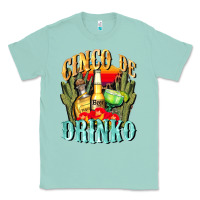 Seafoam cinco de drinko cinco de mayo Classic Tee - CowGirlArtShop