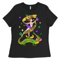 Black let the good times roll (2) Ladies Tee - CowGirlArtShop