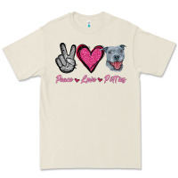 Bone Peace Love Pitties Premium Tee - Jasminsmagicworld