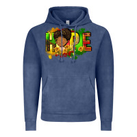 Vintage Denim Hope Juneteenth Vintage Hoodie - FaDigitalArtStudio