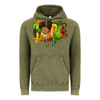 Vintage Olive Hope Juneteenth Vintage Hoodie - FaDigitalArtStudio