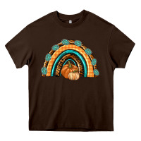 Rainbow Thankful With Gemstone Heavy Core Tee | Teevron