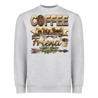 Coffee Is My Best Friend Heavyweight Sweatshirt | Teevron