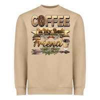 Mushroom coffee is my best friend Heavyweight Sweatshirt - BarkalooDesign