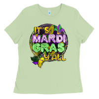 Matcha its mardi gras yall Ladies Tee - CowGirlArtShop