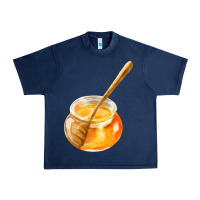 Navy honeypot and honeydipper fa element Urban Heavy Tee - FaDigitalArtStudio