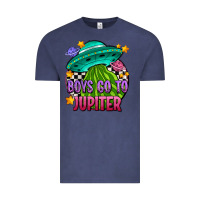 Vintage Denim boys go to jupiter olıvıa Vintage Tee - OliviaCreatesArt