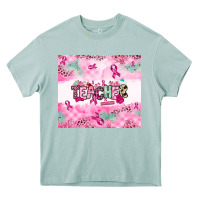 Arona Breast Cancer Teacher Heavy Core Tee - NancyCooperArtShop