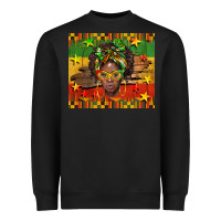 Black juneteenth black women  tumbler Heavyweight Sweatshirt - BarkalooDesign