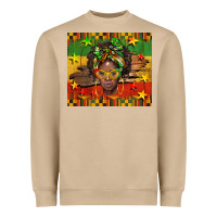 Mushroom juneteenth black women  tumbler Heavyweight Sweatshirt - BarkalooDesign