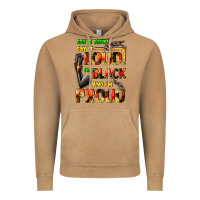 Vintage Camel Say it now! say it loud! i'm black and i'm proud Vintage Hoodie - FaDigitalArtStudio