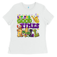 White let the good times roll Ladies Tee - CowGirlArtShop