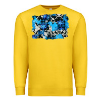 Lemon westerb cowhide winter background Premium Sweatshirt - AdoDesignShop