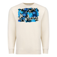 Sandshell westerb cowhide winter background Premium Sweatshirt - AdoDesignShop