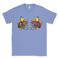 Colony Blue skeleton hands mardi gras Classic Tee - CowGirlArtShop