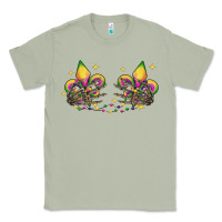 Matcha skeleton hands mardi gras Classic Tee - CowGirlArtShop