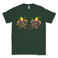 Sports Green skeleton hands mardi gras Classic Tee - CowGirlArtShop