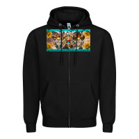 Black western gnome license plate Zipper Hoodie - BarkalooDesign