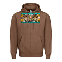 Chestnut western gnome license plate Zipper Hoodie - BarkalooDesign