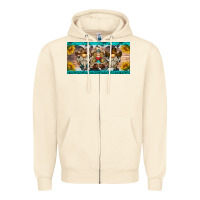 Sandshell western gnome license plate Zipper Hoodie - BarkalooDesign