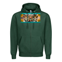 Sports Green western gnome license plate Zipper Hoodie - BarkalooDesign