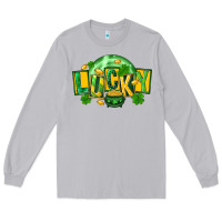 Moon Dust St. Patrick's Day lucky Long Sleeve Tee - FaDigitalArtStudio
