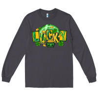 Smoke St. Patrick's Day lucky Long Sleeve Tee - FaDigitalArtStudio